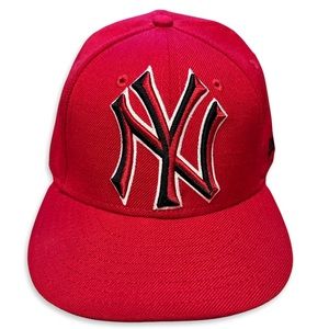New Era 59FIFTY Red NY Yankees “King of New York” Fitted Cap | Size 7 1/4”
